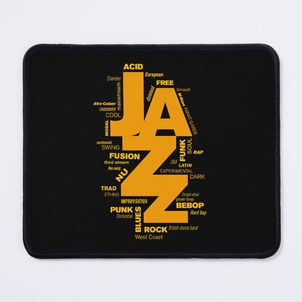 Item preview, Jazz styles in orange designed and sold by BlackLineWhite.