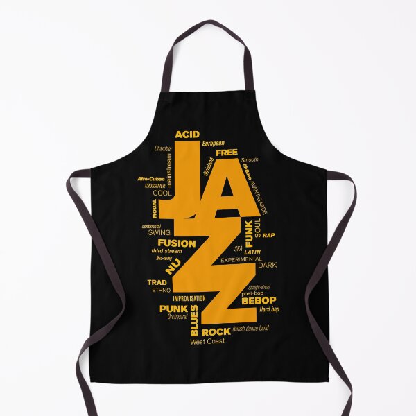 Item preview, Jazz styles in orange designed and sold by BlackLineWhite.