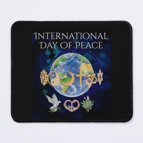 Item preview, Celebrate International Day Of Peace Colorful Design designed and sold by EarthArtDesigns.