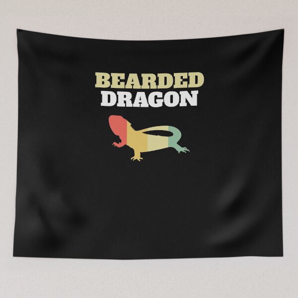 Item preview, Retro Vintage Bearded Dragon designed and sold by TeeTimeGuys.