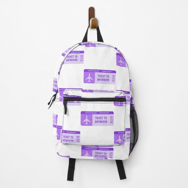 Item preview, Ticket To Anywhere Boarding Pass Freedom Airlines Purple designed and sold by demetrius-krame.