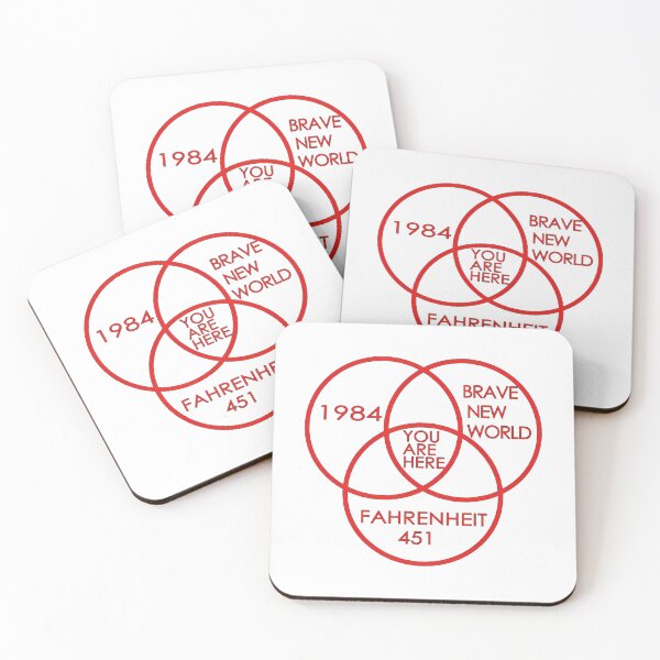 Item preview, 1984 Brave New World Fahrenheit 451 Conspiracy designed and sold by demetrius-krame.