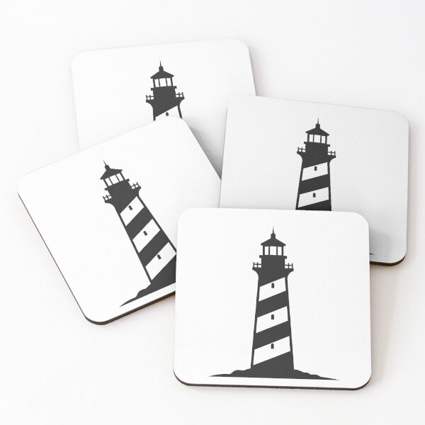 Item preview,  Minimal Lighthouse Silhouette Illustration designed and sold by Le Grand Requin.