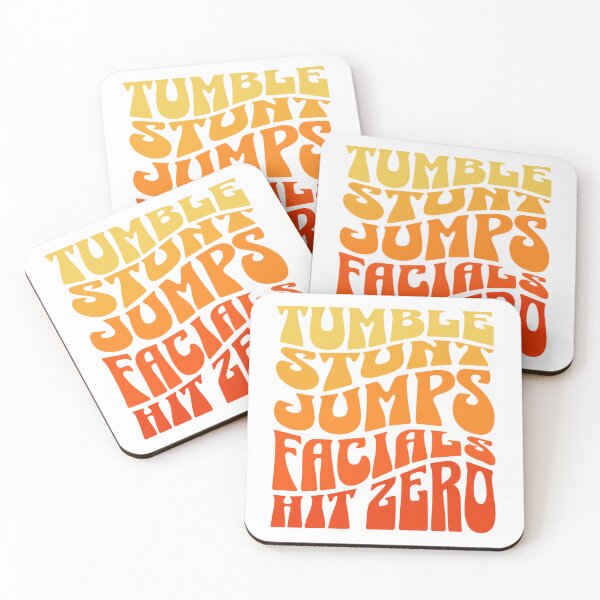 Item preview, Tumble Stunt Jumps Facials Hit Zero designed and sold by FloraliteCo.