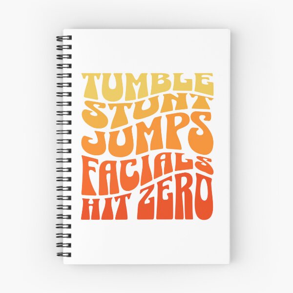 Item preview, Tumble Stunt Jumps Facials Hit Zero designed and sold by FloraliteCo.