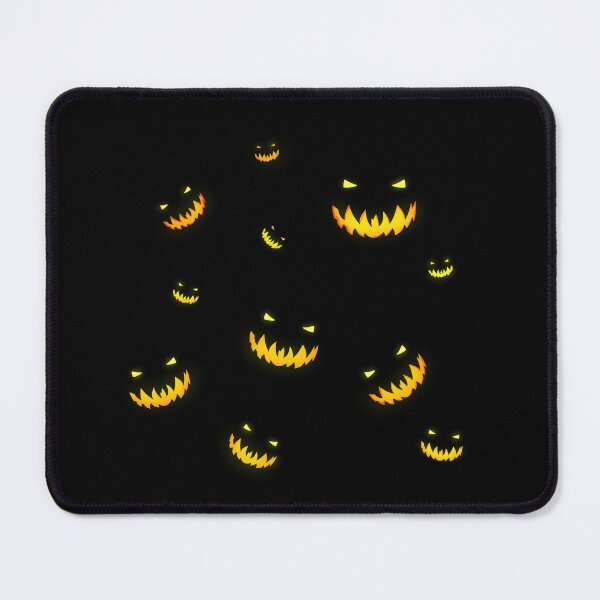 Item preview, glow in the dark Jack o'lantern faces designed and sold by Wayoftheartist.