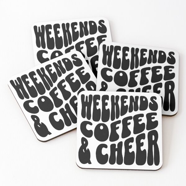 Item preview, Weekends Coffee & Cheer designed and sold by FloraliteCo.