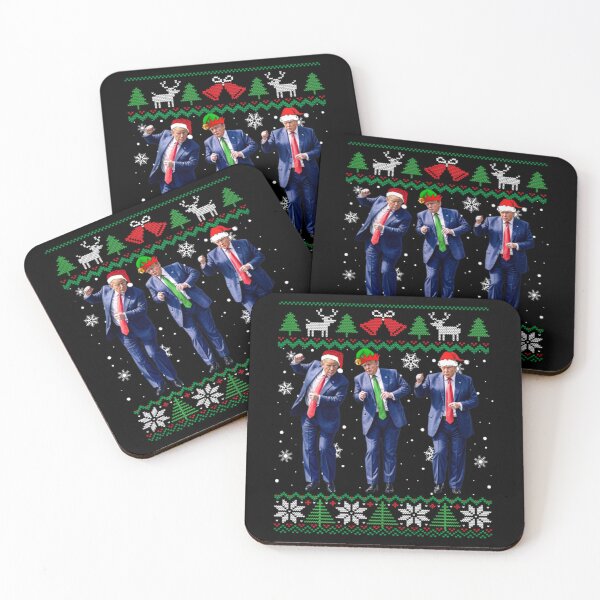 Item preview, Funny Trump Dance Xmas President 47 USA Christmas Ugly For Fan designed and sold by uka-hAgosto.