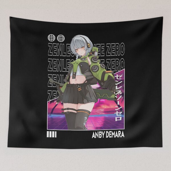 Item preview, Anby Demara - Zenless Zone Zero designed and sold by fractusbarnsley.