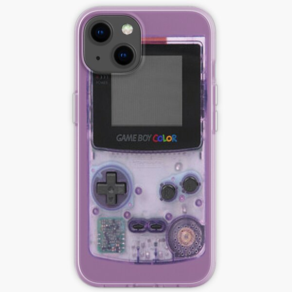 Gameboy Purple Iphone Case By Ohmyglob Redbubble