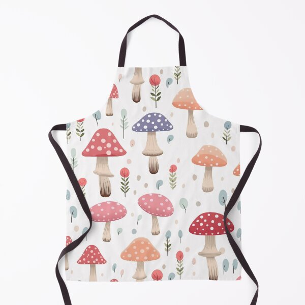 Item preview, Trippy mystical colorful mushroom pattern cottagecore cute aesthetic forestcore  designed and sold by cocomelon168.