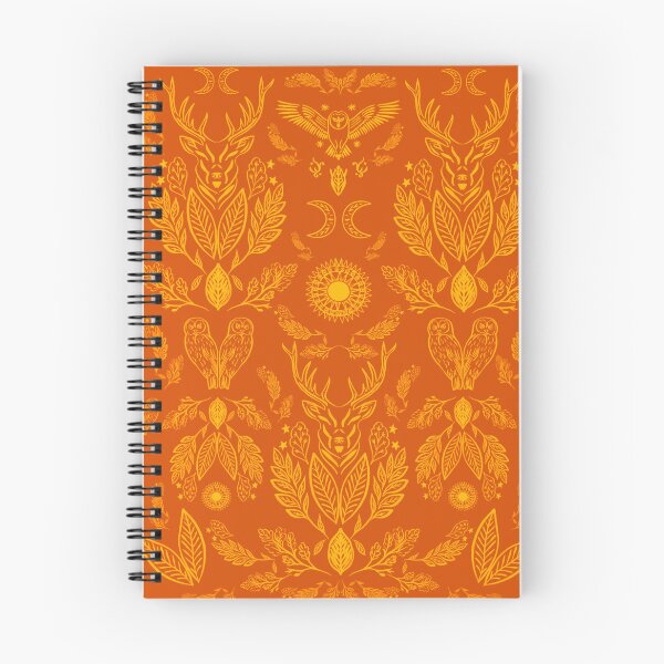 Item preview, Burnt Orange and Golden Mustard throws and Blankets/ Stag / Forest / Nature Theme  designed and sold by RBWArtandDesign.