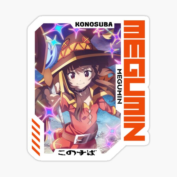 Konosuba Characters Stickers for Sale | Redbubble