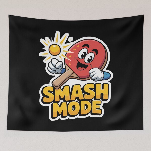 Item preview, Funny Racquetball Player Design Smash It Hobby Court designed and sold by Blok45.