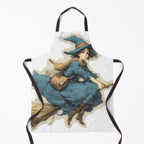 Item preview, Witch upon her broom designed and sold by MendaciousMina.