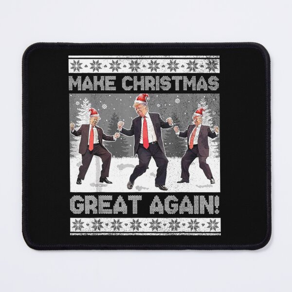 Item preview, Santa Trump Dance Make Christmas Great Again Ugly Sweater designed and sold by uka-hAgosto.