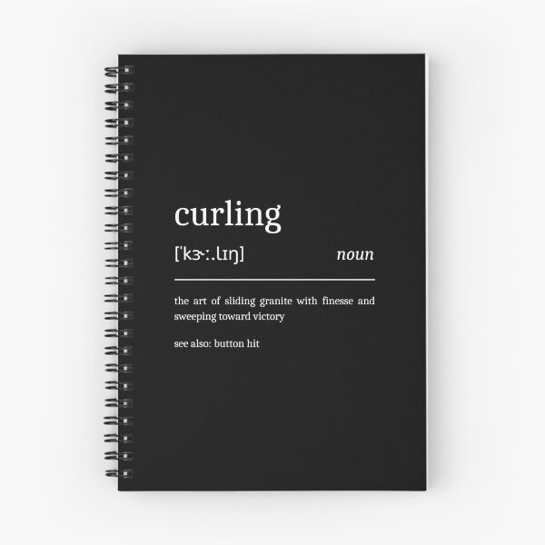 Item preview, Curling Definition Funny Motivational Curling Player Dictionary designed and sold by StrideSuccess.