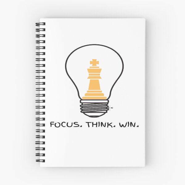 Item preview, Focus. Think. Win. - King designed and sold by PawnShiftGoods.