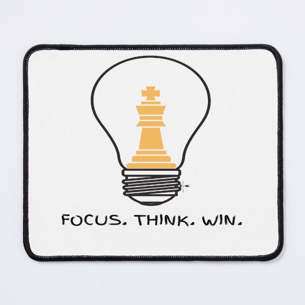 Item preview, Focus. Think. Win. - King designed and sold by PawnShiftGoods.