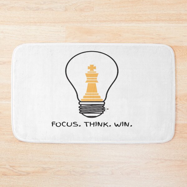 Item preview, Focus. Think. Win. - King designed and sold by PawnShiftGoods.