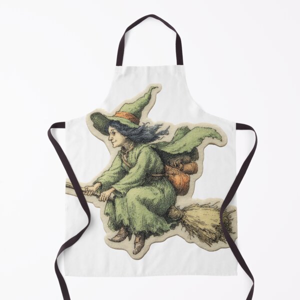 Item preview, Witch upon her broom designed and sold by MendaciousMina.