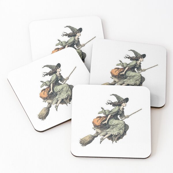Item preview, Witch upon her broom designed and sold by MendaciousMina.