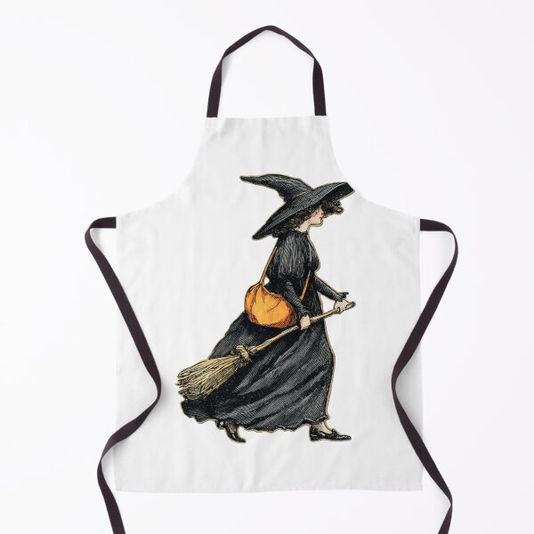 Item preview, Witch with her broom designed and sold by MendaciousMina.