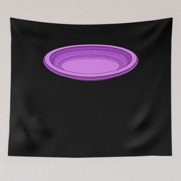 Aperçu de l'œuvre Costume d'Halloween mème de niche Purple Plate créée et vendue par elderberry.