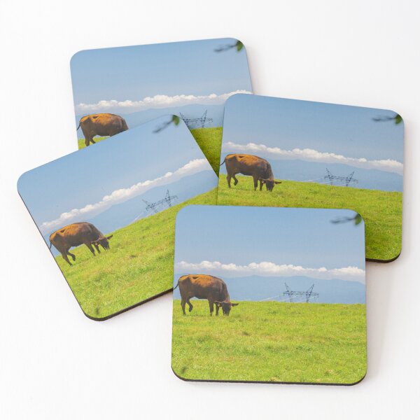 Item preview, Grazing Cow on Tateshina Highland Ranch, Nagano, Japan designed and sold by Pix4Japan.