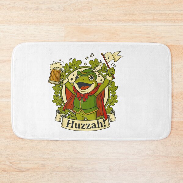 Item preview, Huzzah Renaissance Faire Frog Drinking | Huzzah Frog designed and sold by TeeARTHY.