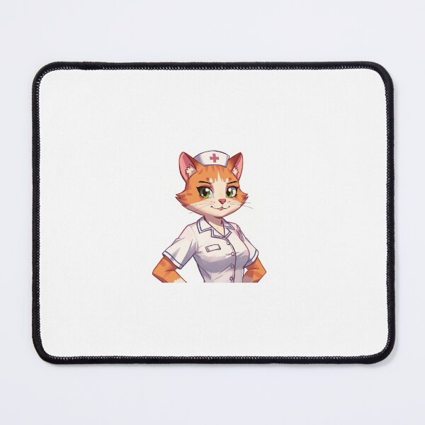 Item preview, A cat nurse designed and sold by Wemmie's luxe hub .