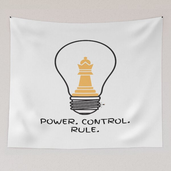 Item preview, Power. Control. Rule. - Queen designed and sold by PawnShiftGoods.
