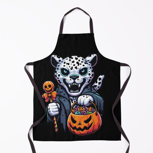 Item preview, Scary Halloween Leopard Ghost Spooky Candy Bag designed and sold by Artistoos.