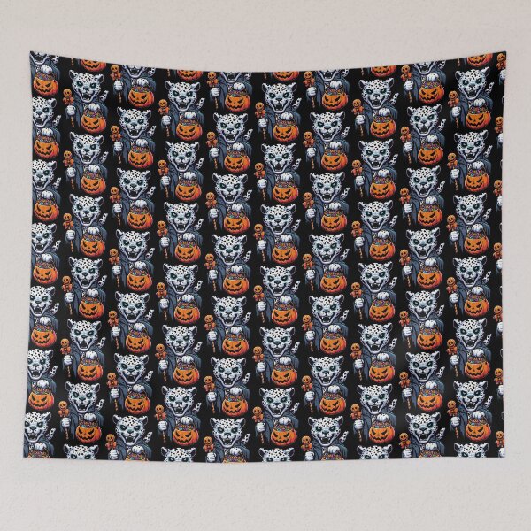 Item preview, Scary Halloween Leopard Ghost Spooky Candy Bag designed and sold by Artistoos.