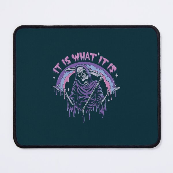 Item preview, Death ~ It Is What It Is ~ Pastel Goth Grim Reaper Drip designed and sold by HowardSmiths.