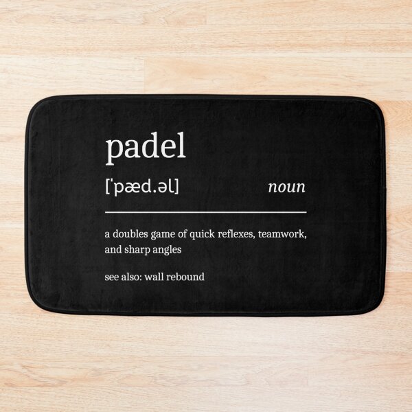 Item preview, Padel Definition Funny Motivational Padel Player Dictionary designed and sold by StrideSuccess.