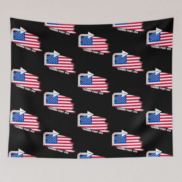 Item preview, Turning Point Usa American Flag designed and sold by chuck-brock.