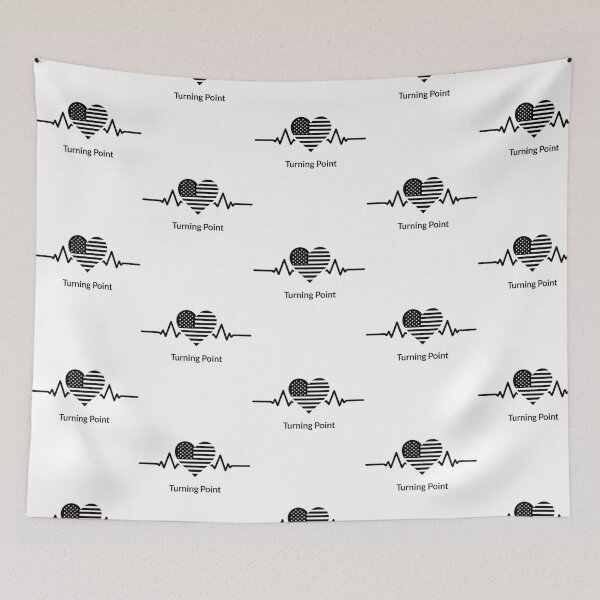 Item preview, Turning Point  Usa Heartbeat Black  White Design designed and sold by chuck-brock.
