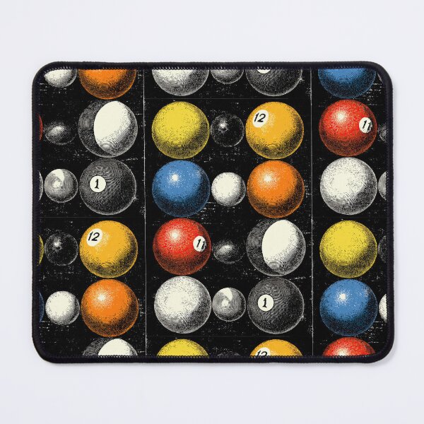 Item preview, Vintage engraving style collection of billiard balls designed and sold by Piotrek0001.