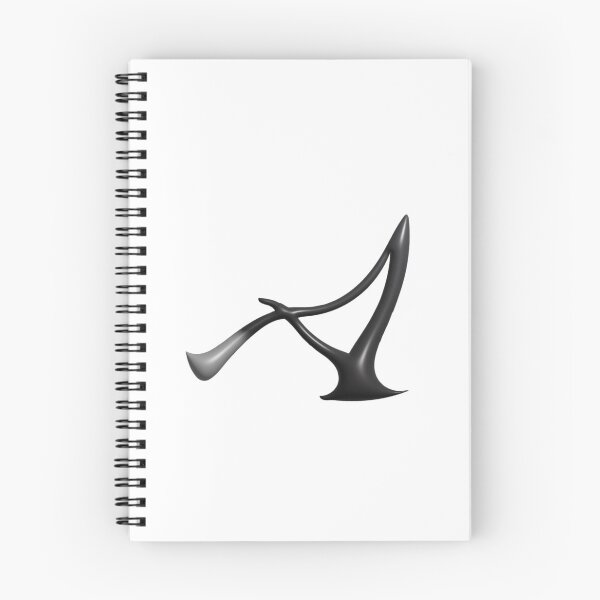 Item preview, Letter A – 3D Liquid Chrome Futuristic Monogram designed and sold by uncoXab.