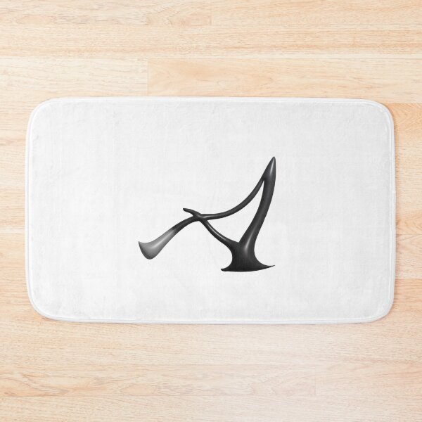 Item preview, Letter A – 3D Liquid Chrome Futuristic Monogram designed and sold by uncoXab.
