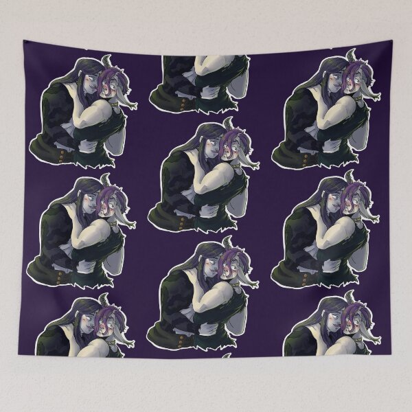 Item preview, Zorba & Glodell - Gentle Affection - Lined designed and sold by AstralRavens.