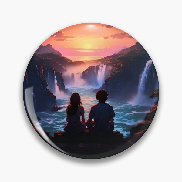 Item preview, Couple in a landscape designed and sold by BrightDays.