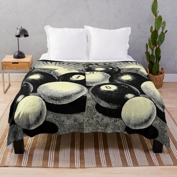 Item preview, Sunrise over billiard balls in a vintage engraving designed and sold by Piotrek0001.