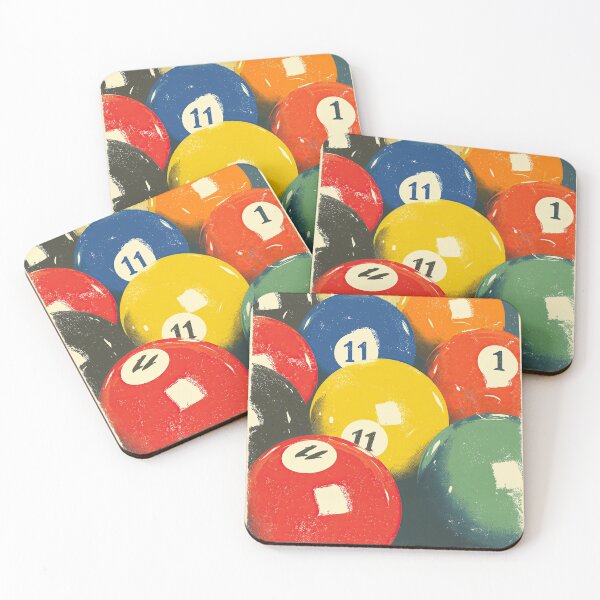 Item preview, Colorful pool balls racked and ready to play designed and sold by Piotrek0001.