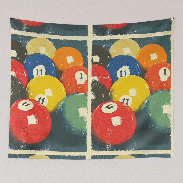 Item preview, Colorful pool balls racked and ready to play designed and sold by Piotrek0001.