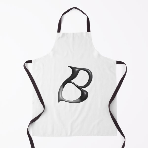 Item preview, Letter B – 3D Liquid Chrome Futuristic Monogram designed and sold by uncoXab.
