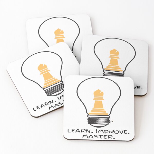 Item preview, Learn. Improve. Master. -Bishop designed and sold by PawnShiftGoods.