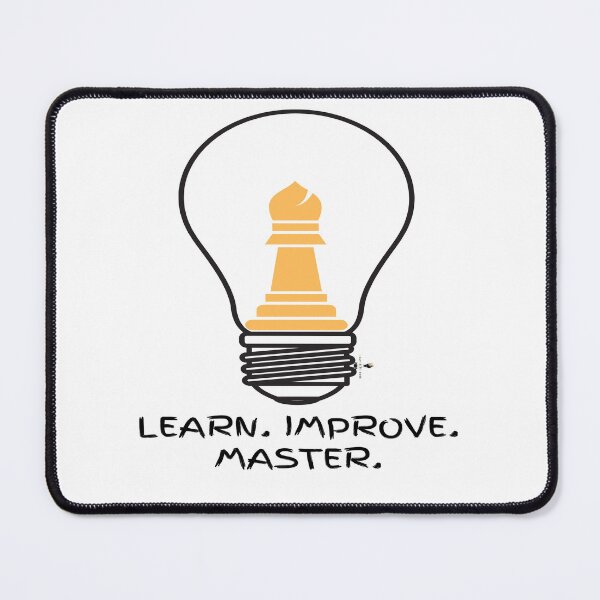 Item preview, Learn. Improve. Master. -Bishop designed and sold by PawnShiftGoods.
