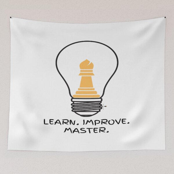 Item preview, Learn. Improve. Master. -Bishop designed and sold by PawnShiftGoods.